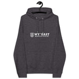 Unisex logo eco raglan hoodie